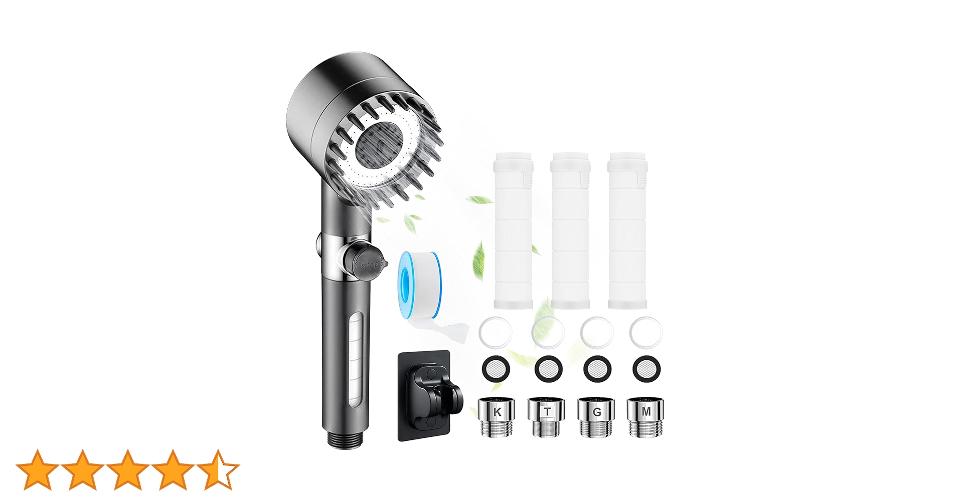 Amazon.co.jp: シャワーヘッド マイクロナノバブル 【塩素除去・極め